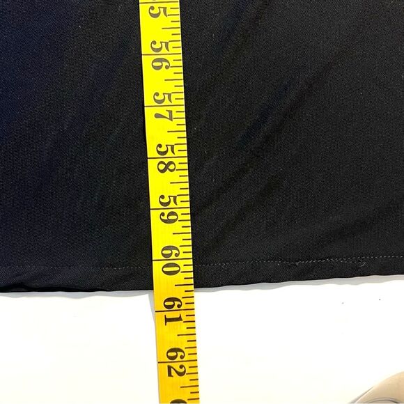 French Connection Satin Mesh Slip Dress Black Long Sz 4 Whimsigoth Grunge 90’s - Picture 7 of 10